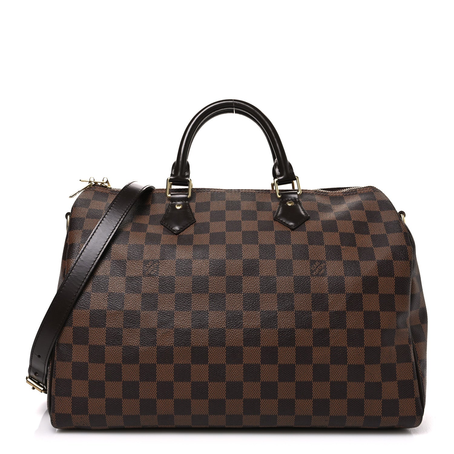 Louis Vuitton Damier Ebene Speedy Bandouliere 35 1 of 9