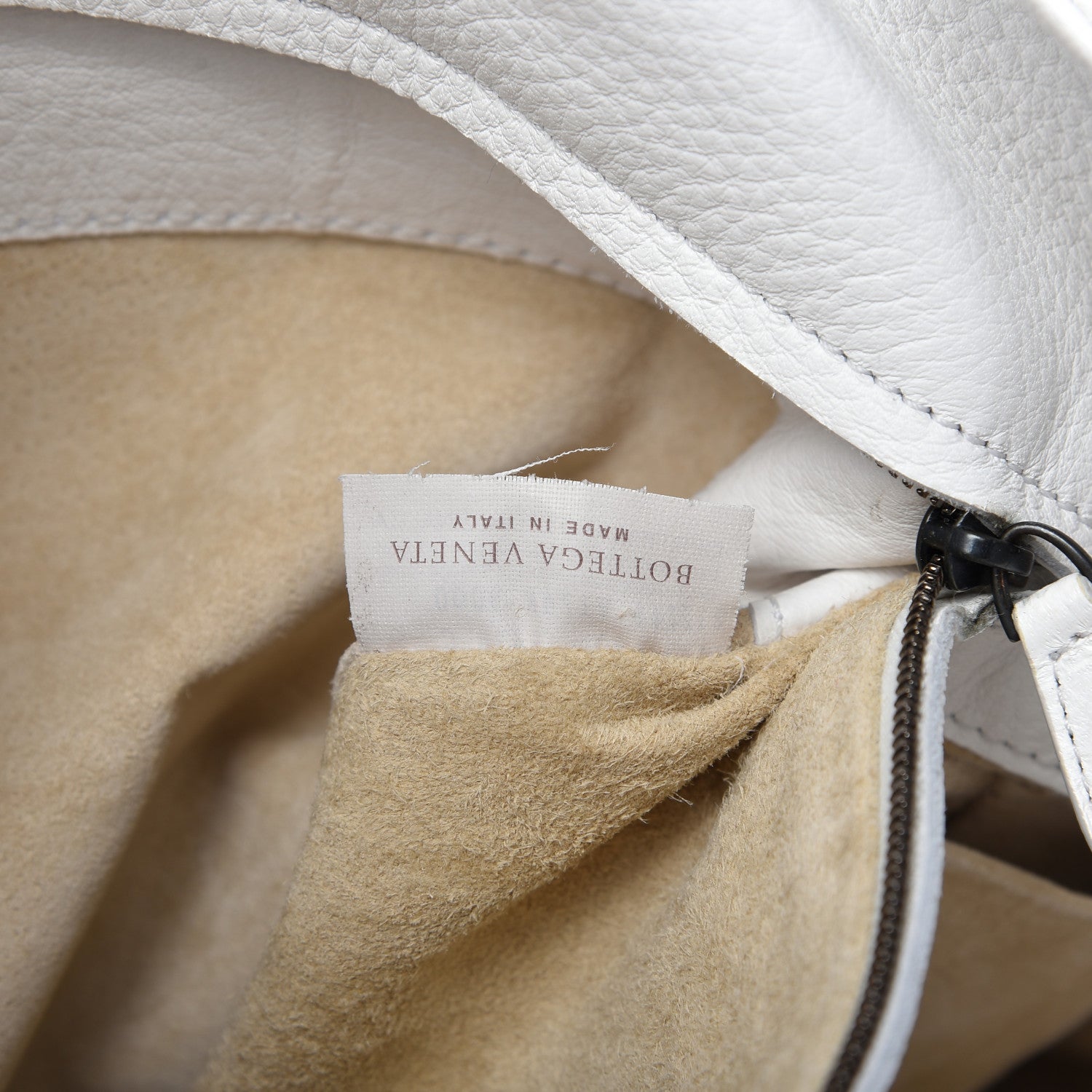 Bottega Veneta Cervo Deerskin Large Hobo White 9 of 10