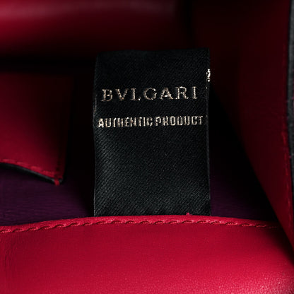 Bulgari Calfskin Serpenti Forever Crossbody Bag Ruby Red 7 of 12