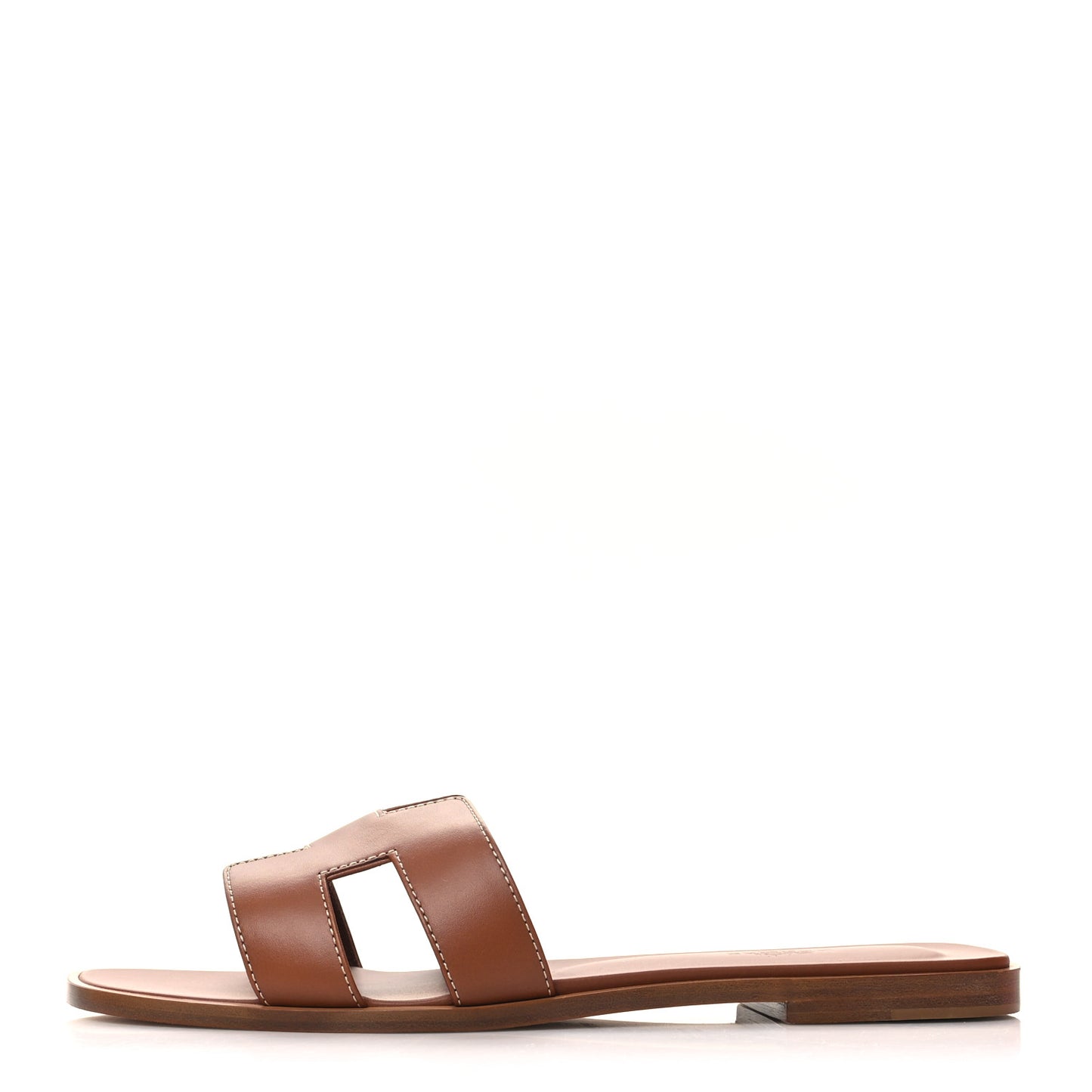 Box Calfskin Oran Sandals 40 Gold