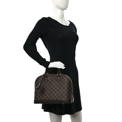 Louis Vuitton Damier Ebene Alma MM 2 of 9