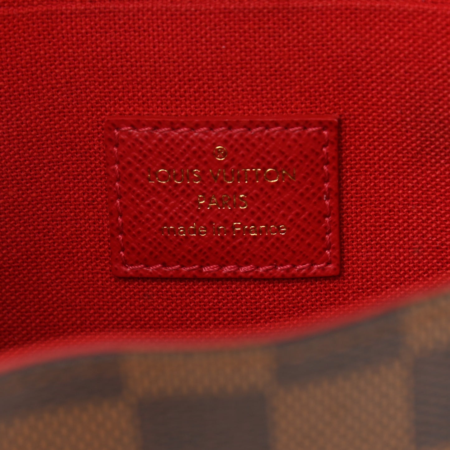 Damier Ebene Pochette Felicie Chain Wallet
