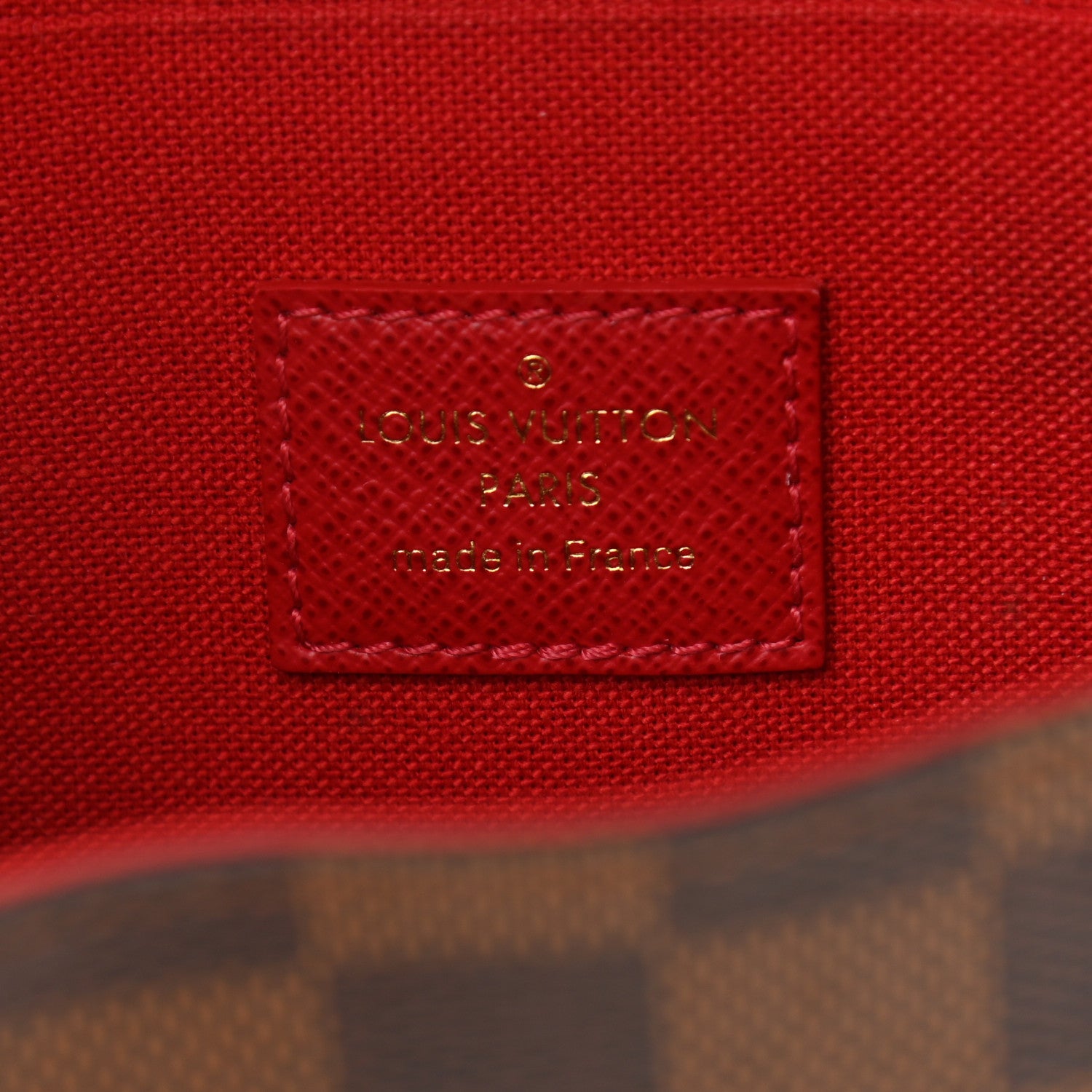 Louis Vuitton Damier Ebene Pochette Felicie Chain Wallet 6 of 11
