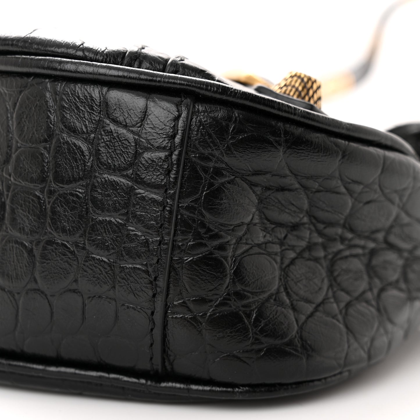 Agneau Arena Le Cagole Shoulder Bag XS Black