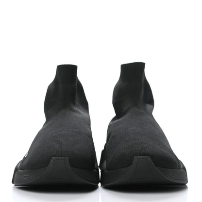 Balenciaga Technical 3D Recycled Knit Mens Speed 2.0 Sneakers 46 Monocolor Black 2 of 7