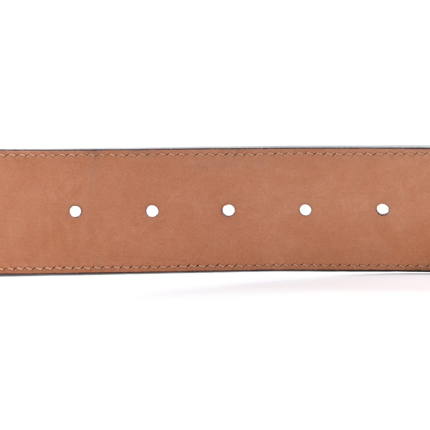 Vitello F is Fendi Bi-Color FF 1974 Embossed Belt 90 36 Maya Black