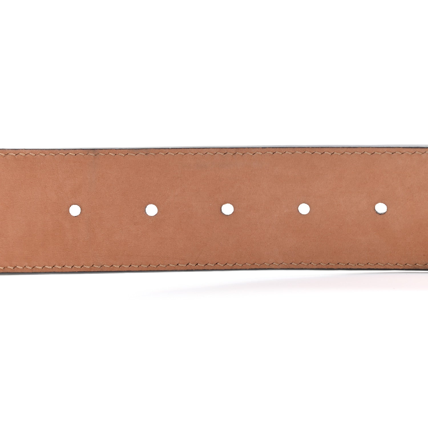 Fendi Vitello F is Fendi Bi-Color FF 1974 Embossed Belt 90 36 Maya Black 5 of 6