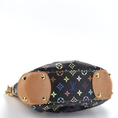Louis Vuitton Monogram Multicolor Judy PM Black 3 of 10