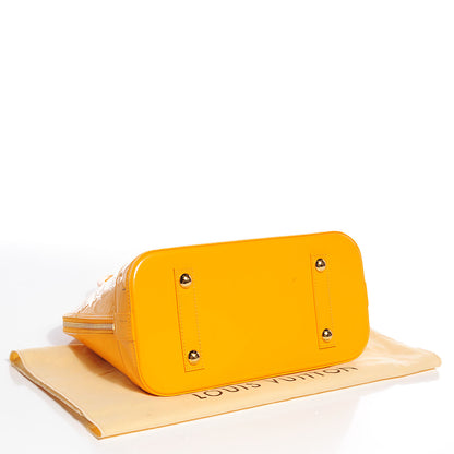 Louis Vuitton Vernis Alma PM Jaune Passion 4 of 7