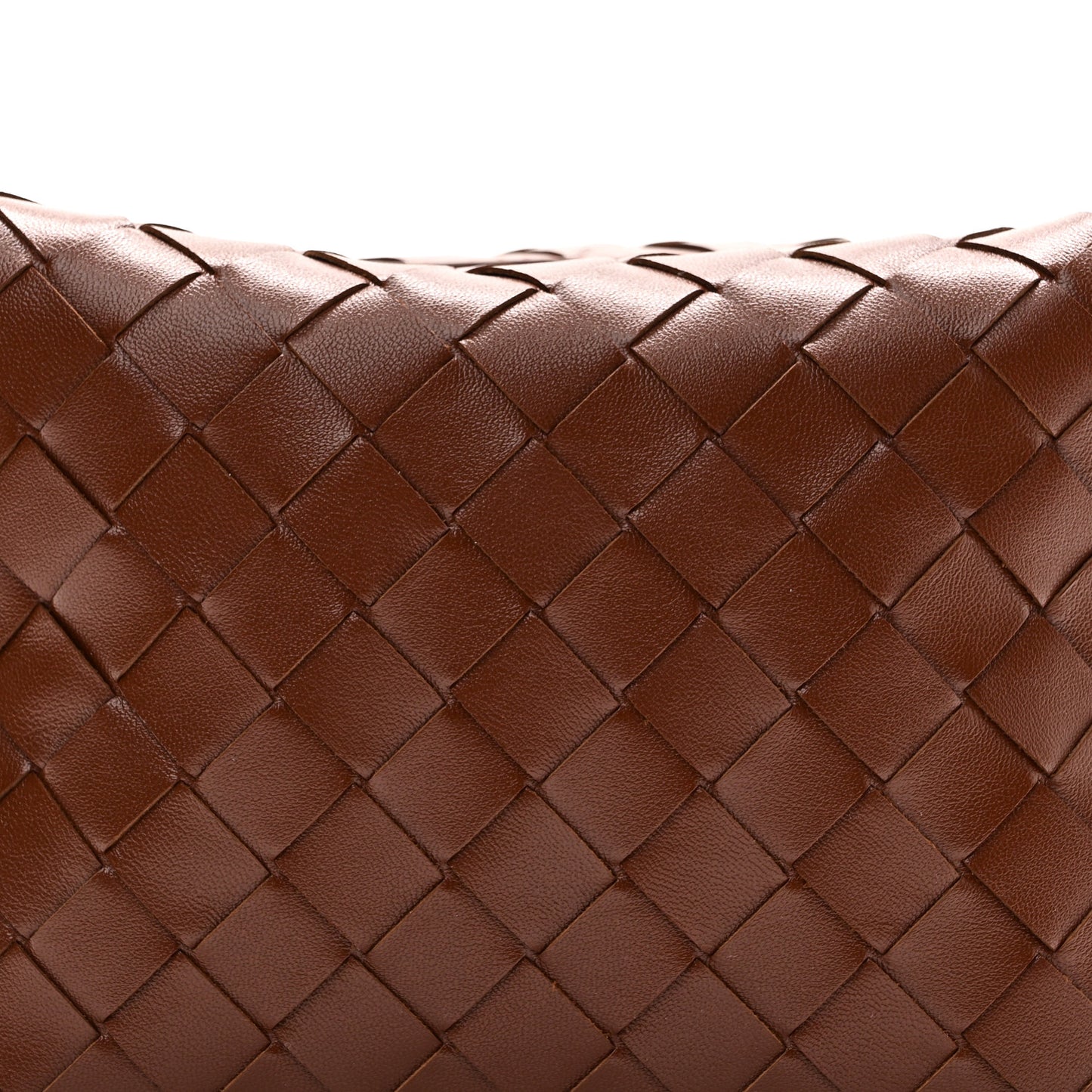 Calfskin Nappa Intrecciato Mini Wallace Sapele