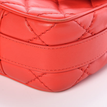 Chanel Lambskin Quilted Easy Carry Jumbo Flap Red 10 of 15