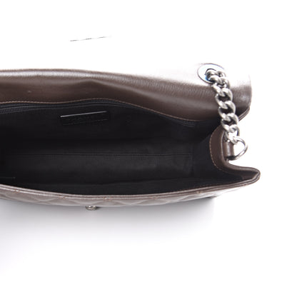 Chanel Metallic Goatskin Large City Rock Flap Brown 4 of 10