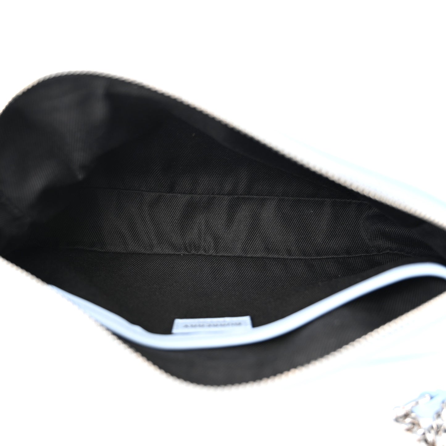 Lambskin Quilted Mini Lola Camera Bag Pale Blue