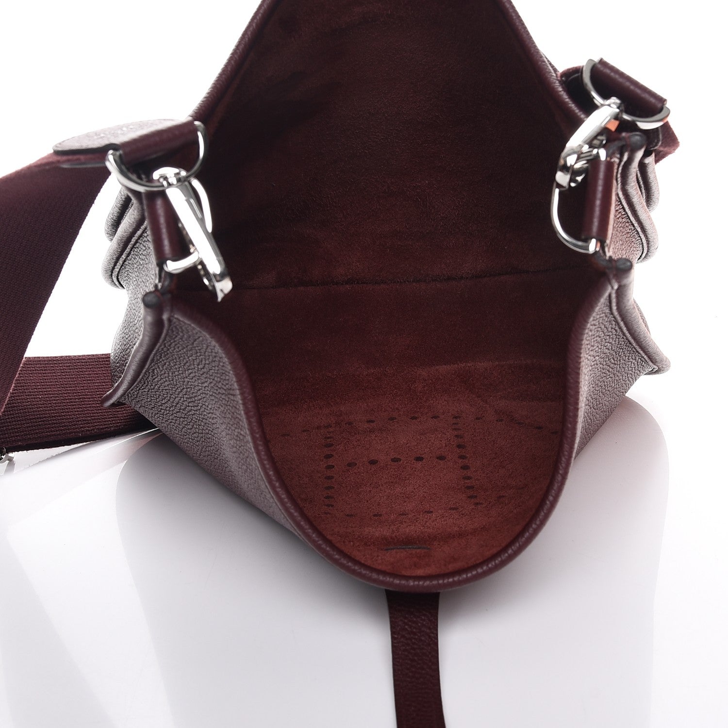 Hermes Taurillon Clemence Evelyne III PM Bordeaux 4 of 8