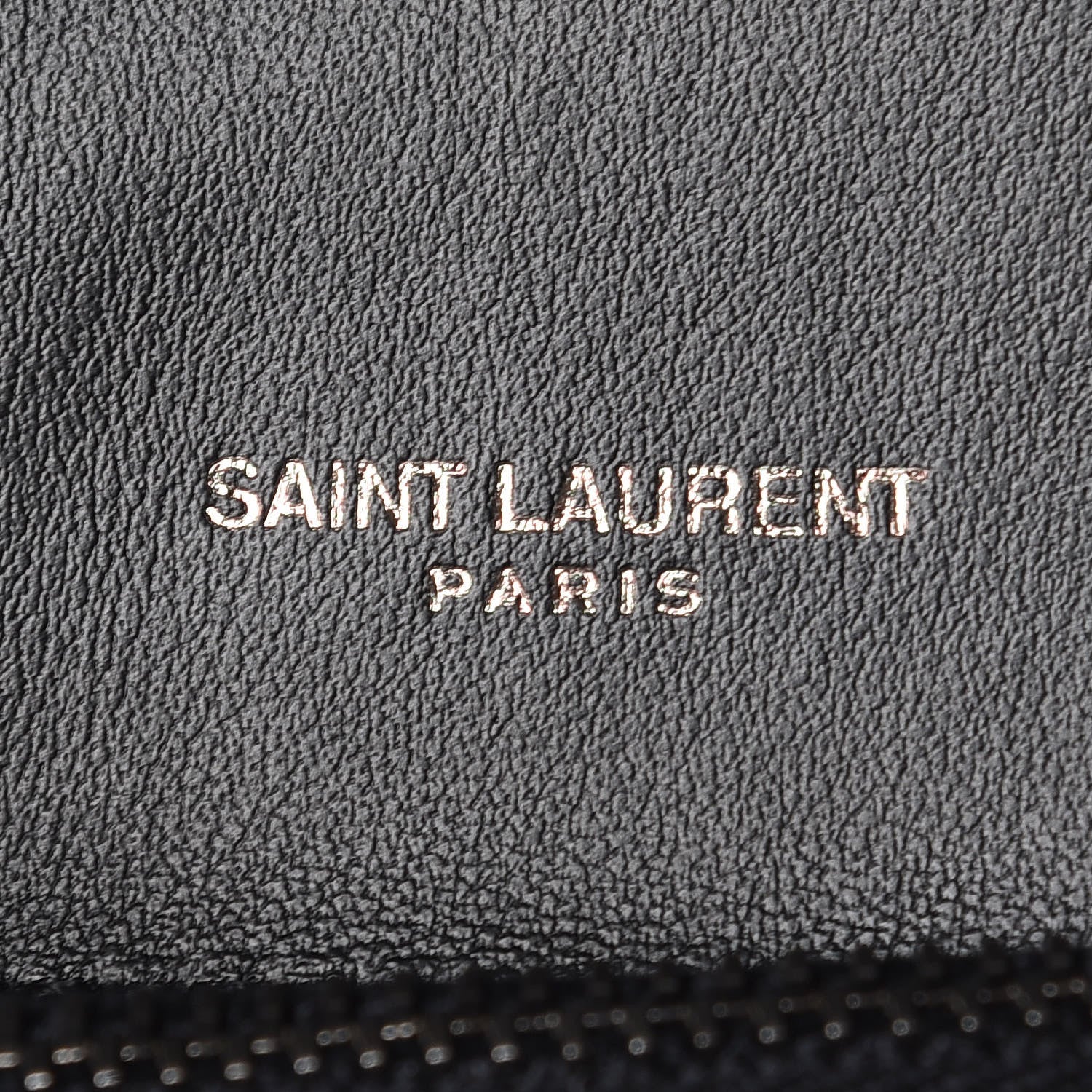 Saint Laurent Canvas Bandana Matelasse Chevron Medium College Bag Black 8 of 9
