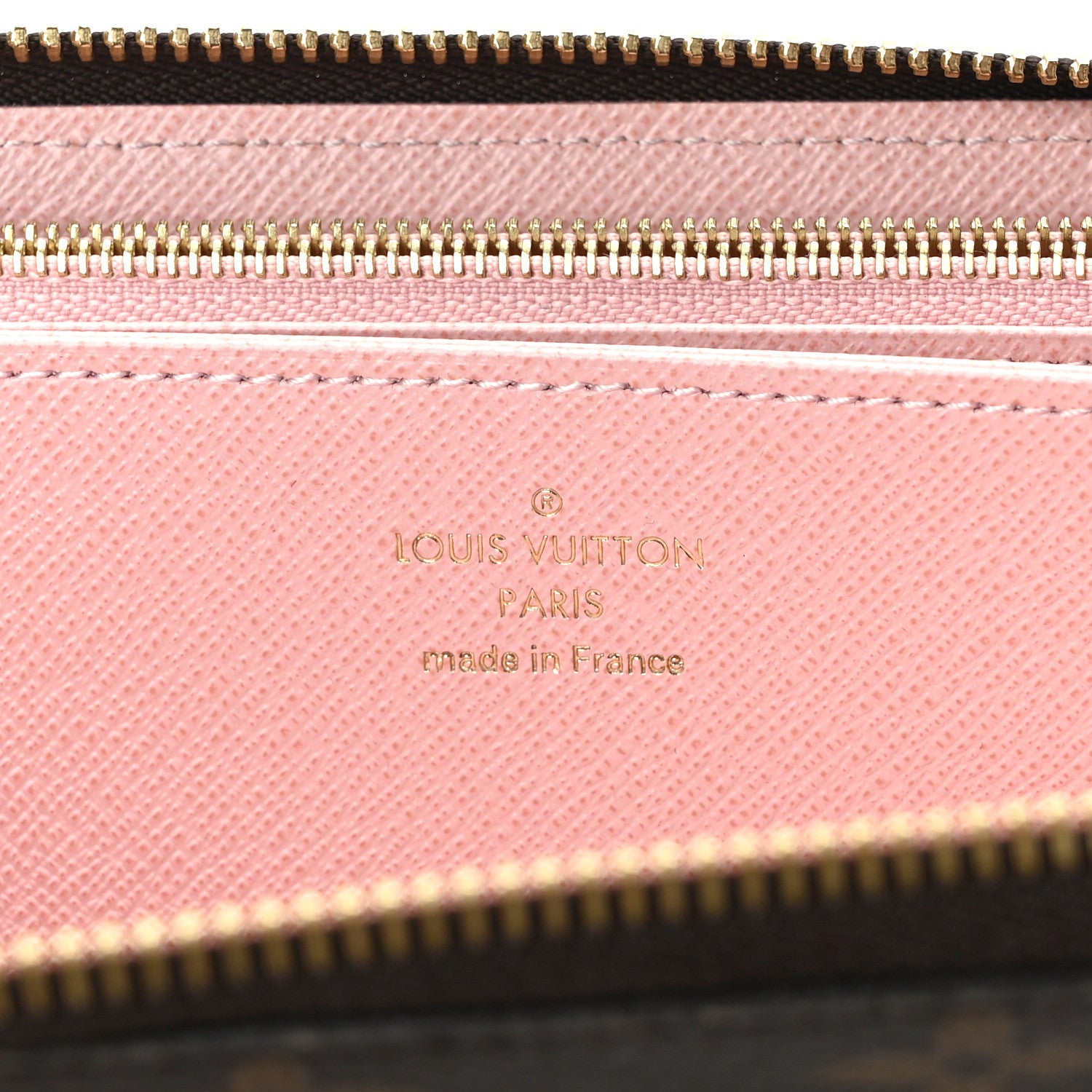Louis Vuitton Monogram Zippy Wallet Rose Ballerine 6 of 9