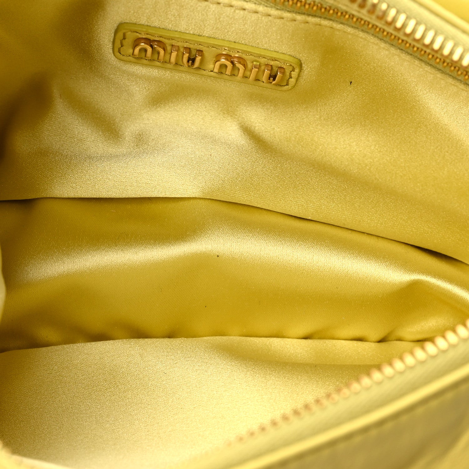 Miu Miu Nappa Pocket Bag Cedro 5 of 7