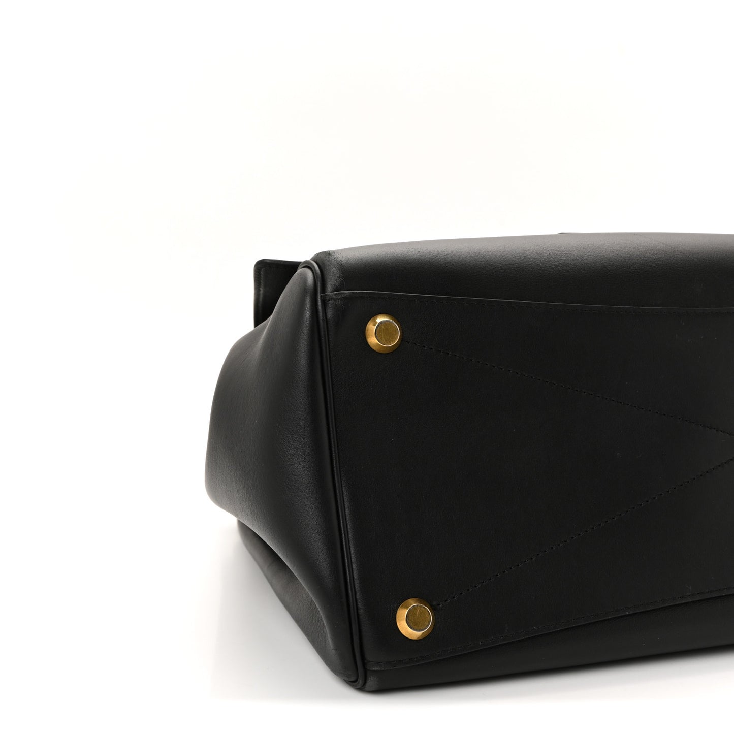 Smooth Calfskin Medium Bel Air Carry All Bag Black