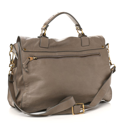 Proenza Schouler Lambskin Large PS1 Satchel Smoke 3 of 12
