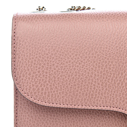 Gucci Dollar Calfskin Interlocking G Shoulder Bag Soft Pink 11 of 16