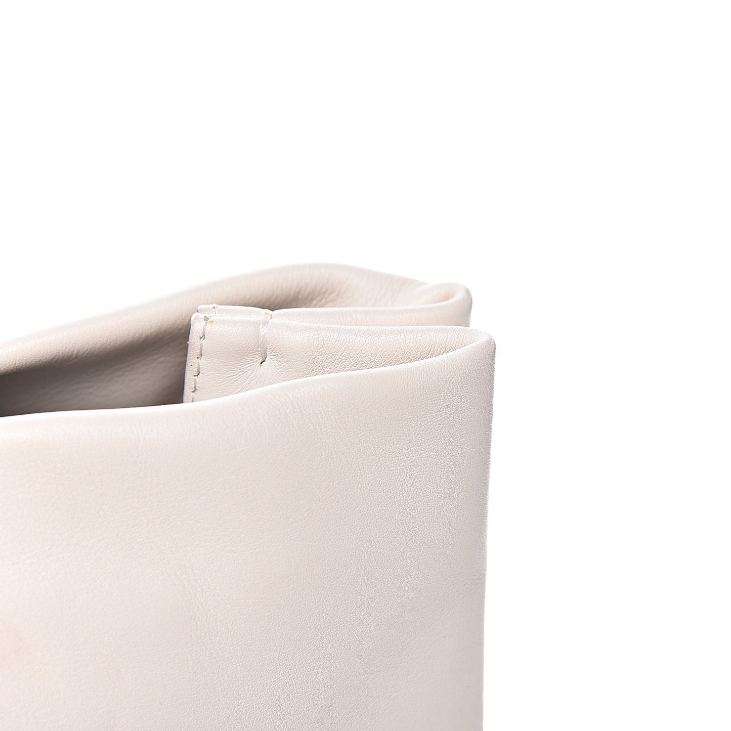Calfskin Large Essential 31 Rue Cambon Tote White Black