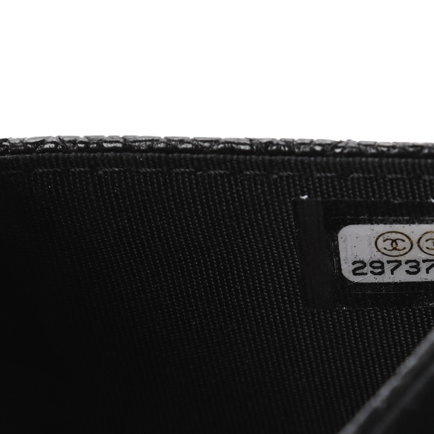 Chanel Caviar Quilted Incognito Flap Card Holder Black 10 of 12