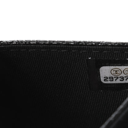 Chanel Caviar Quilted Incognito Flap Card Holder Black 10 of 12
