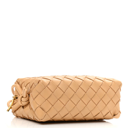 Bottega Veneta Nappa Intrecciato Mini Loop Camera Bag Almond 4 of 9