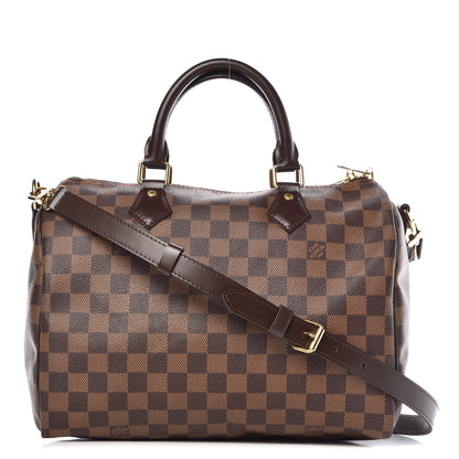 Louis Vuitton Damier Ebene Speedy Bandouliere 30 1 of 9