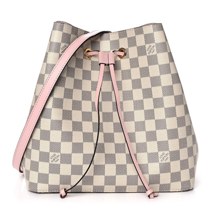 Louis Vuitton Damier Azur Neonoe MM Eau De Rose 1 of 11