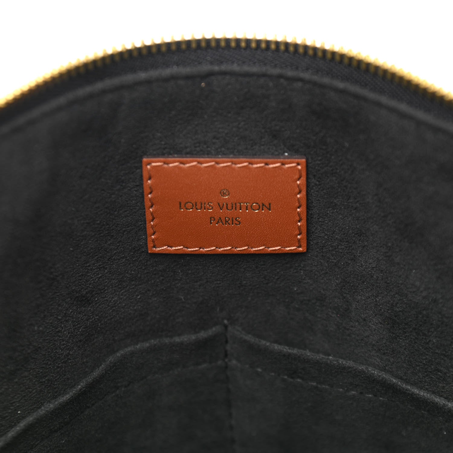 Louis Vuitton Monogram V Tote MM Black 5 of 9