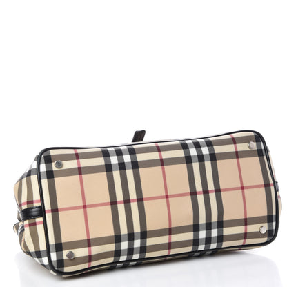 Burberry House Check Buckle Tote Black 4 of 13