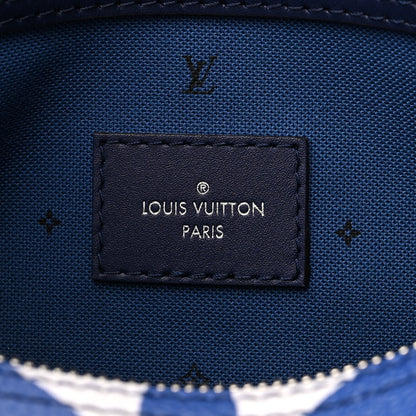 Louis Vuitton Monogram Escale Speedy Bandouliere 30 Blue 6 of 9