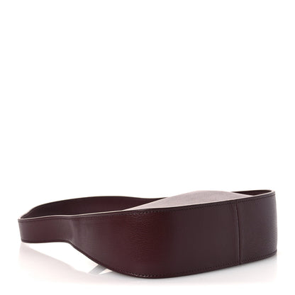 The Row Grained Calfskin Half Moon Shoulder Bag Raisin 4 of 10