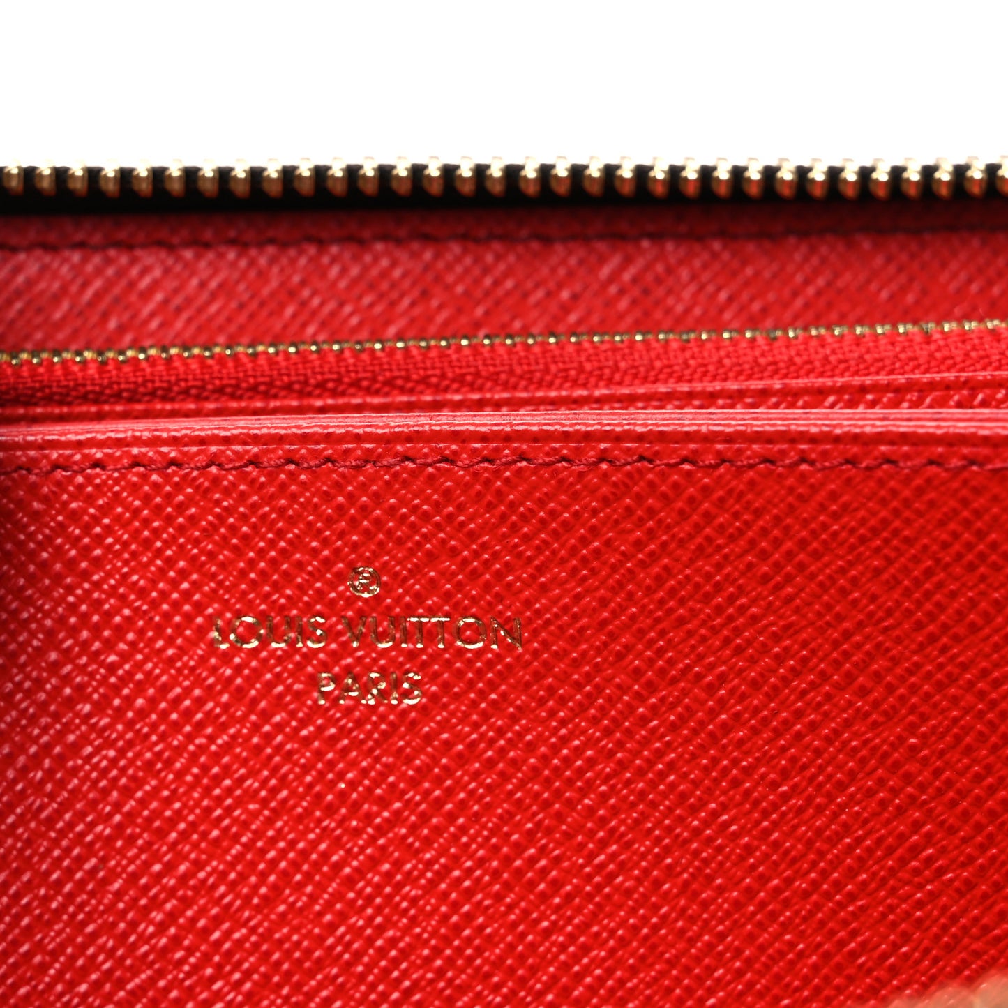 Monogram Zippy Wallet Coquelicot