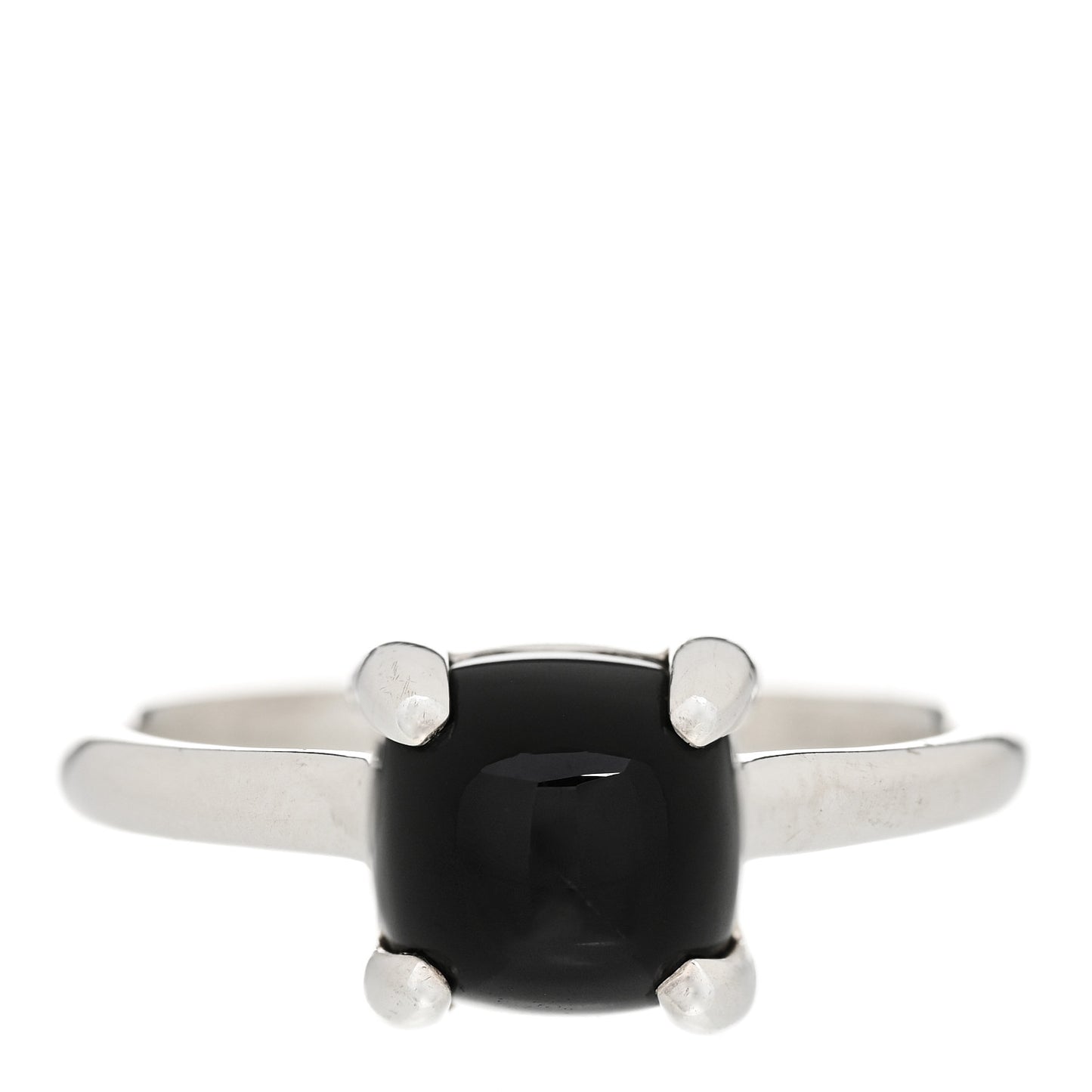 Sterling Silver Black Onyx Paloma Picasso Sugar Stacks Ring 52 6