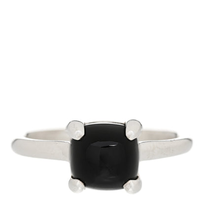 Tiffany Sterling Silver Black Onyx Paloma Picasso Sugar Stacks Ring 52 6 1 of 6