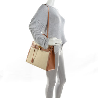 Hermes Natural Barenia Crinoline Kelly Sellier 35 2 of 18