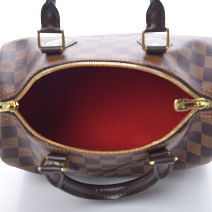 Louis Vuitton Damier Ebene Speedy Bandouliere 25 6 of 9