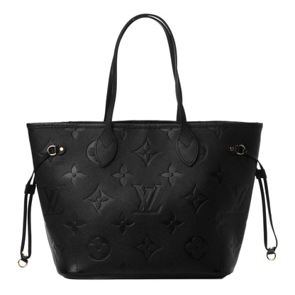 Louis Vuitton Empreinte Monogram Giant Neverfull MM Black 1 of 4
