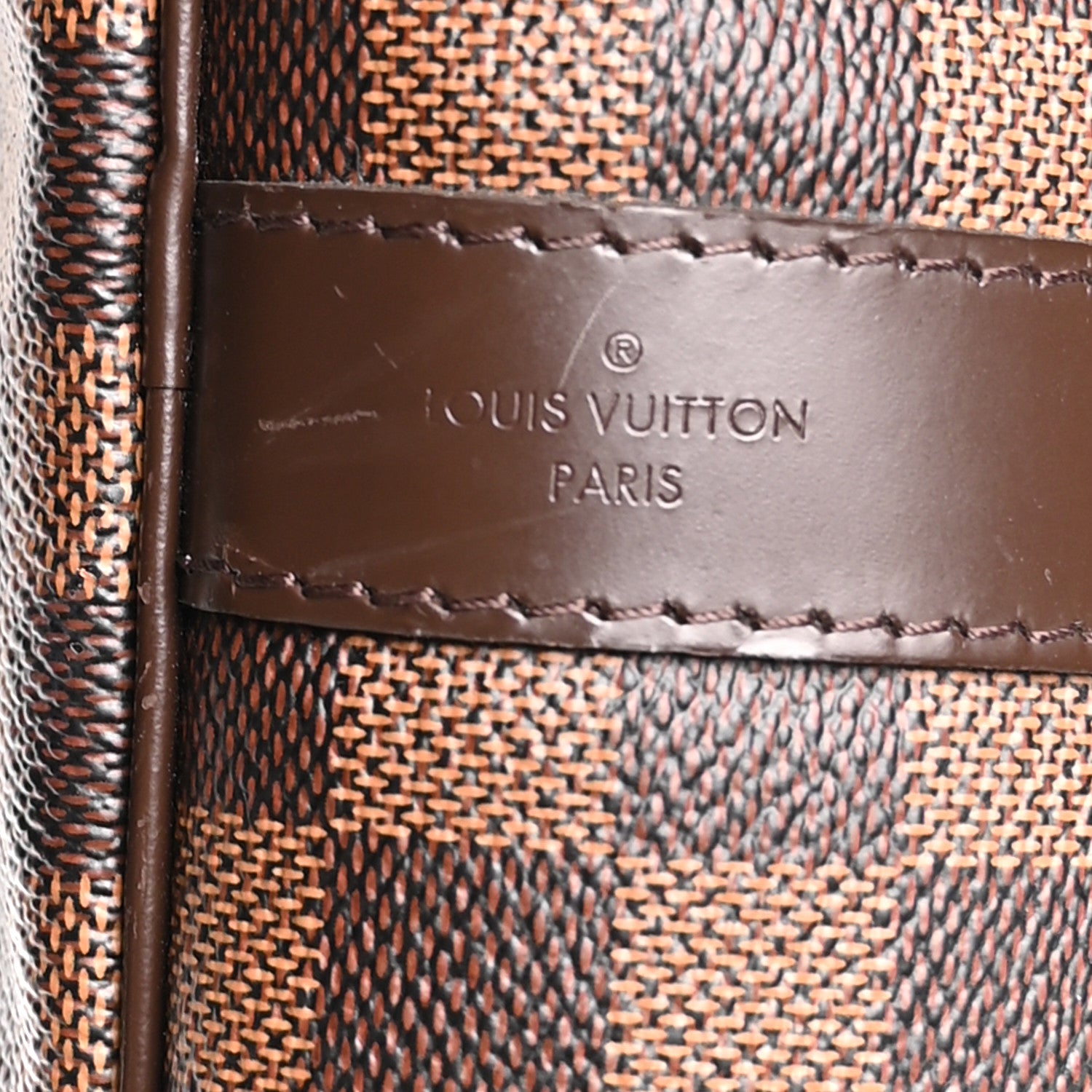 Louis Vuitton Damier Ebene Keepall Bandouliere 55 5 of 9