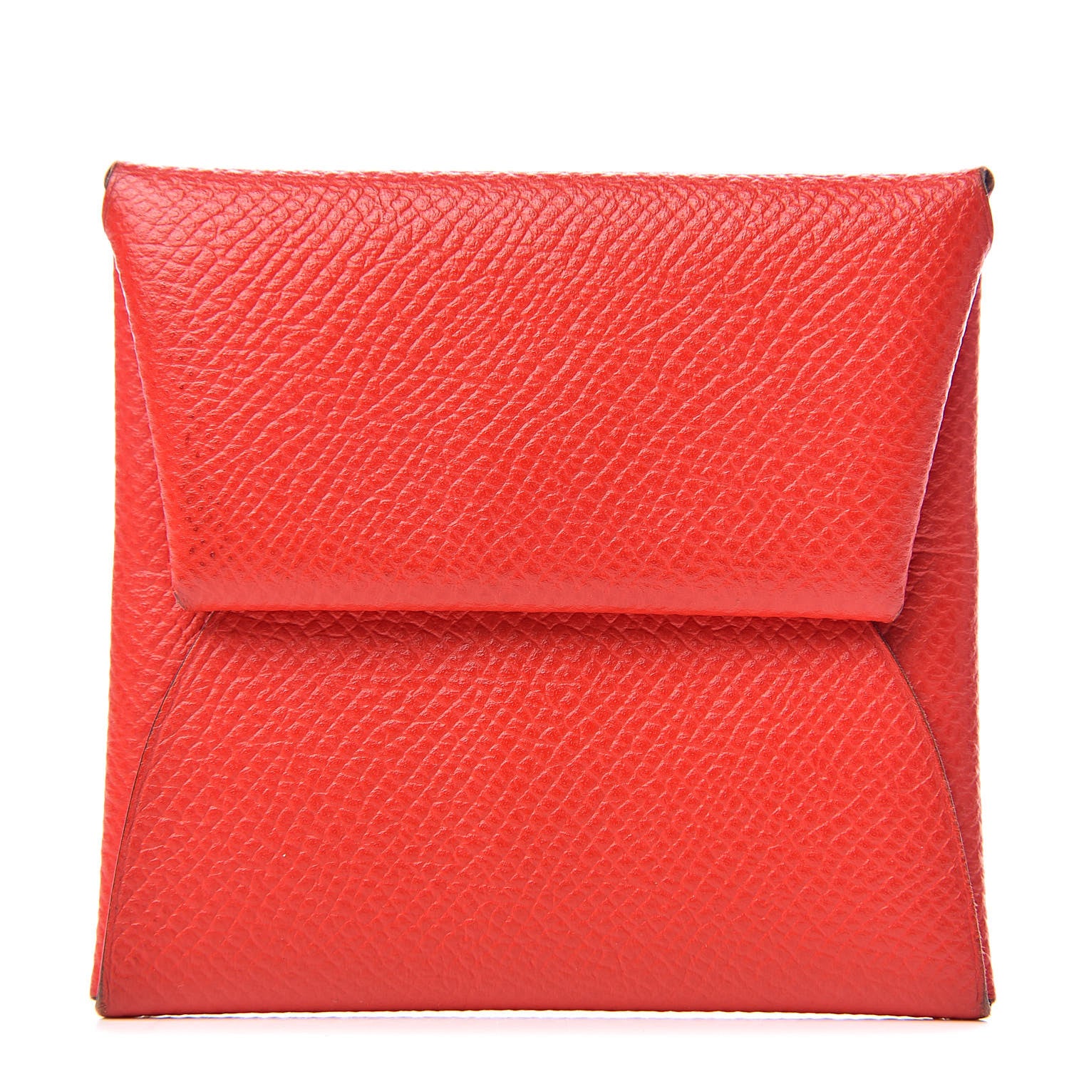 Hermes Epsom Bastia Coin Purse Rouge De Coeur 1 of 7
