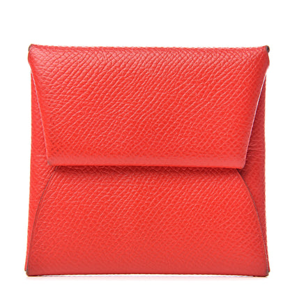 Hermes Epsom Bastia Coin Purse Rouge De Coeur 1 of 7