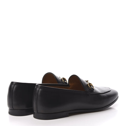 Gucci Calfskin Womens Jordaan Loafers 35.5 Black 4 of 13