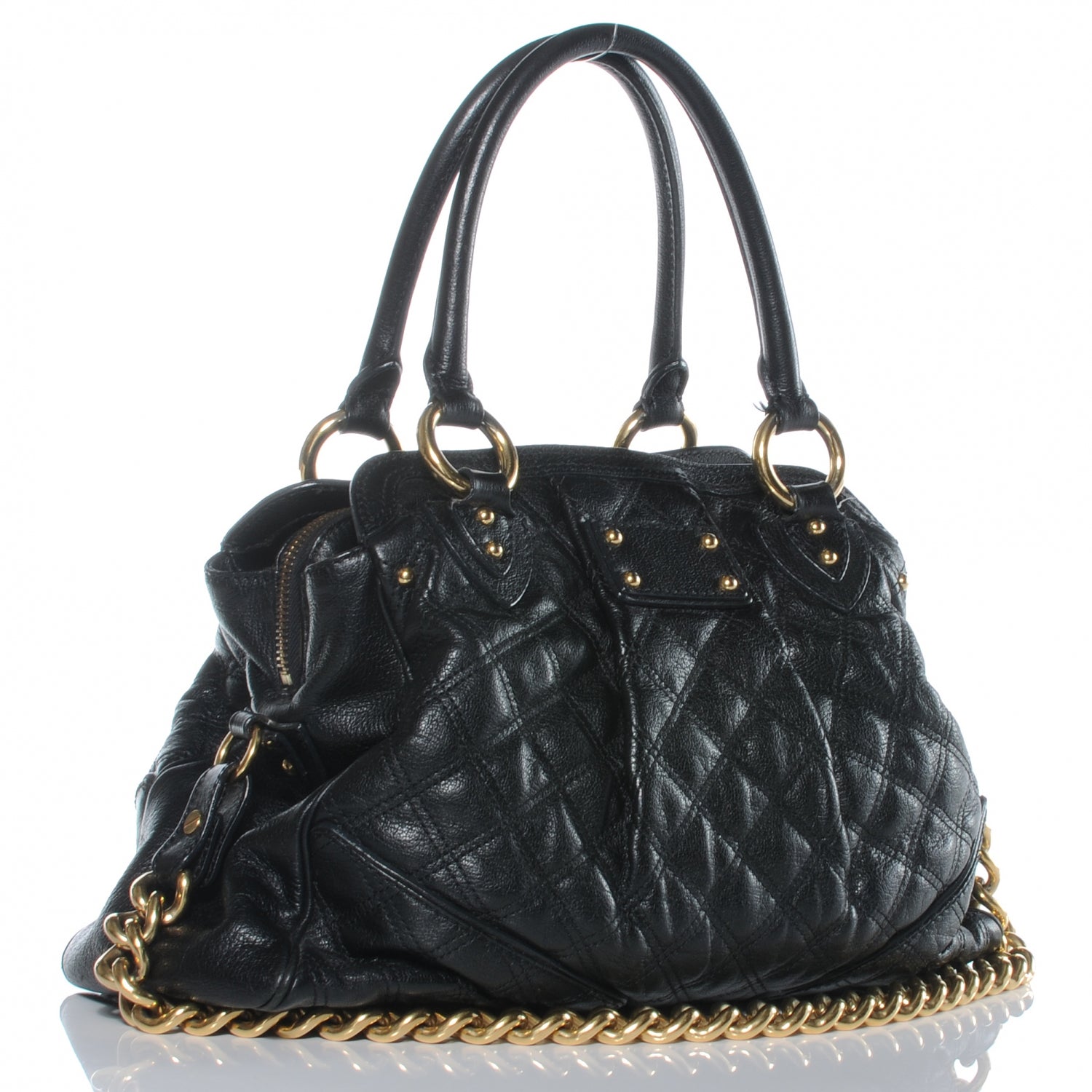 Marc Jacobs Quilted Leather Alyona Bag Black 3 of 6