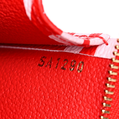 Louis Vuitton Monogram Giant Crafty Pochette Toiletry 26 Rouge Rose Creme 6 of 10