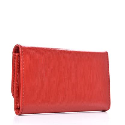 Prada Vitello Move Triangle Logo 6 Key Holder Lacca 2 of 7