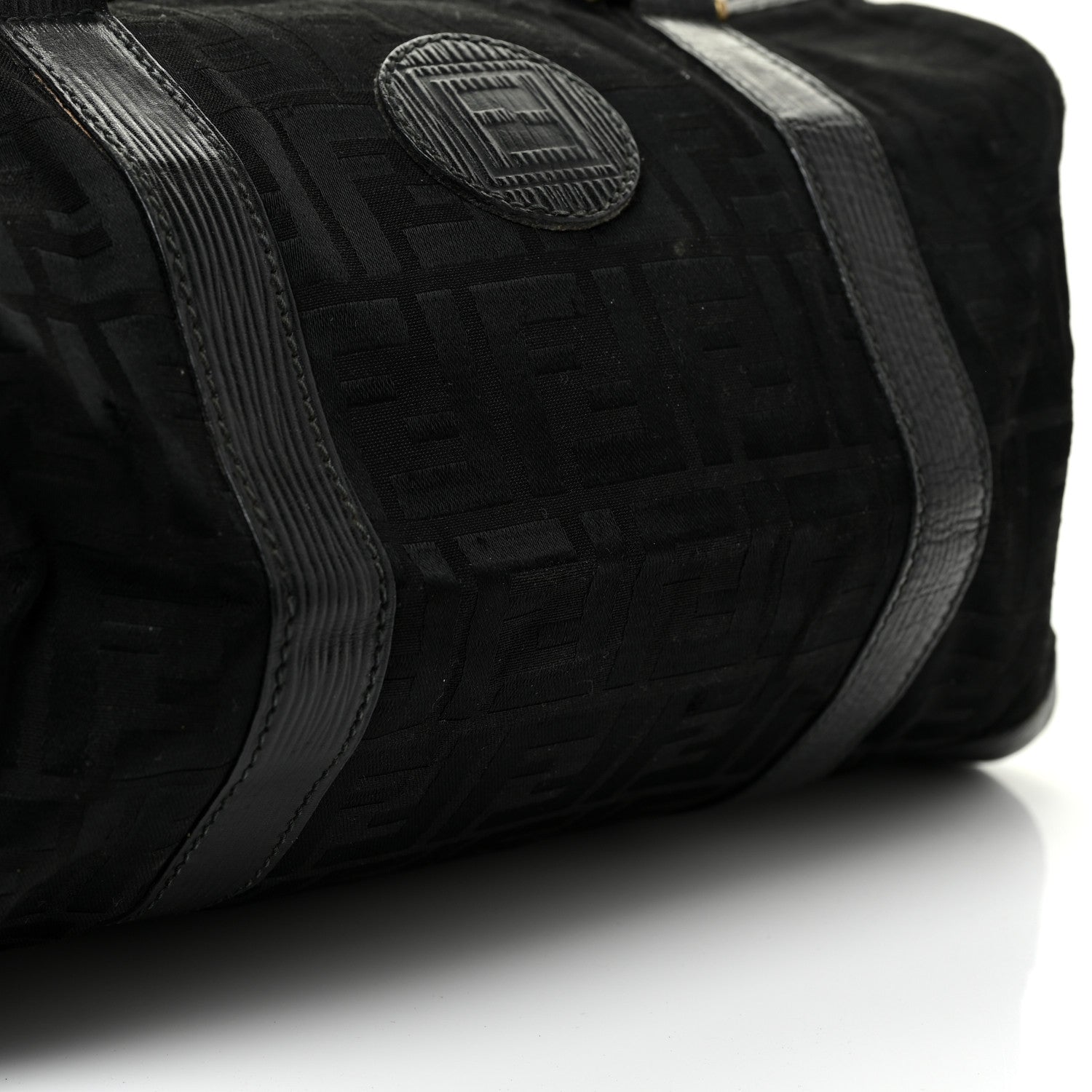 Fendi Canvas Zucca Bowler Black 37 of 37