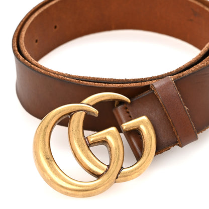 Gucci Faded Calfskin Double G 40mm Belt 85 34 Cuir 8 of 8
