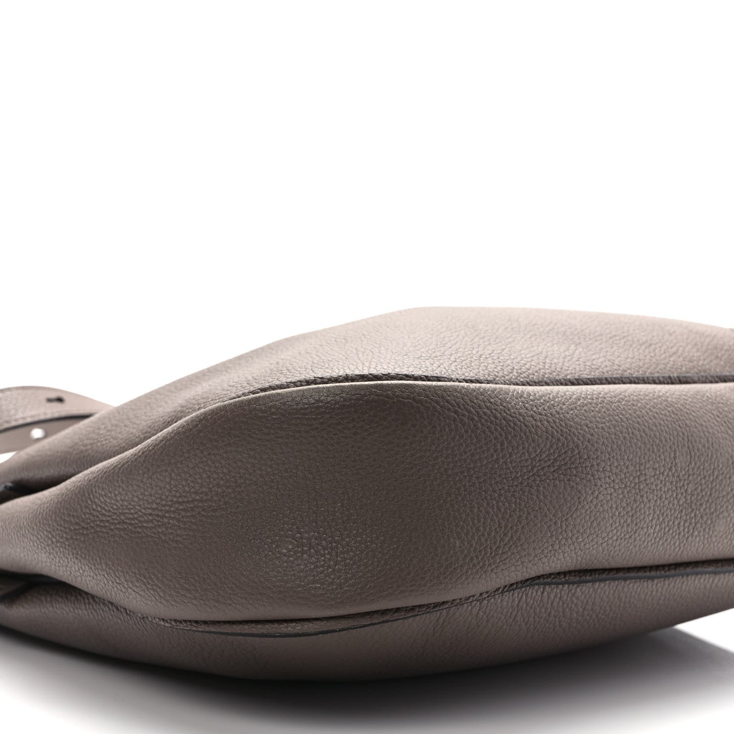 Salvatore Ferragamo Calfskin Reverse Hobo Gray 6 of 7